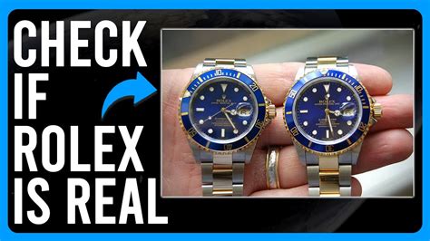 how to tell a real rolex submariner|how to identify rolex watches.